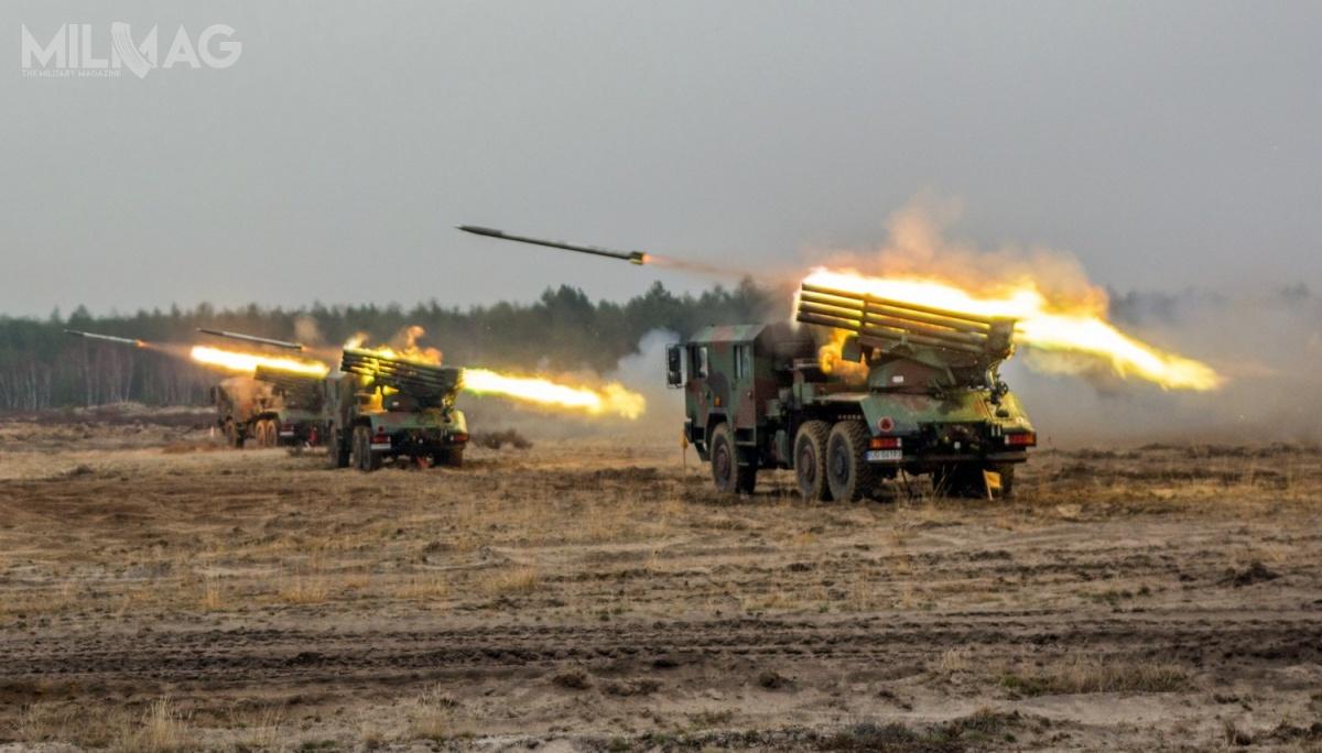 Inspektorat Uzbrojenia rozpocznie dialog techniczny w sprawie 122-mm pocisków rakietowych z głowicą odłamkowo-burzącą dla wyrzutni WR-40 Langusta, RM-70 i BM-21 / Zdjęcie: Rafał Mniedło/11. Dywizja Kawalerii Pancernej