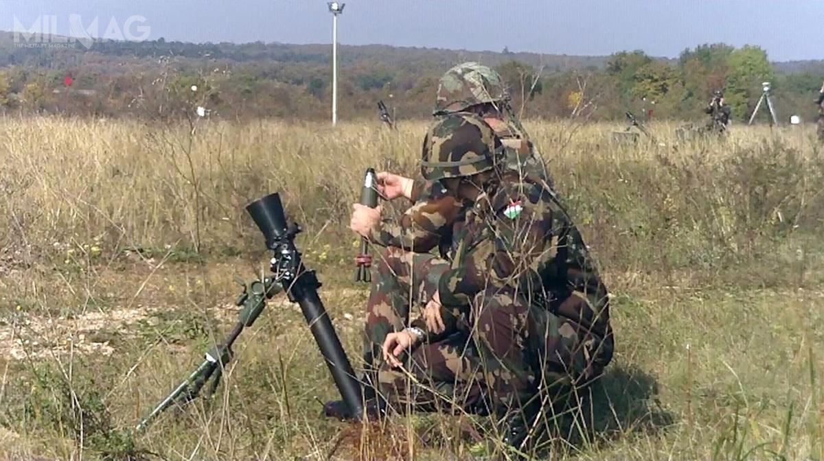 Nowe 81-mm moździerze zastąpią radzieckie 82-mm M37 i uzupełnią modułowe hiszpańskie modele Expal M-08 Combi kalibru 60 mm z amunicją odłamkowo-burzącą M-AE-86-HE zamówione w 2011 i dostarczone do węgierskich sił zbrojnych w 2013 / Zdjęcia: Milipol/Honved