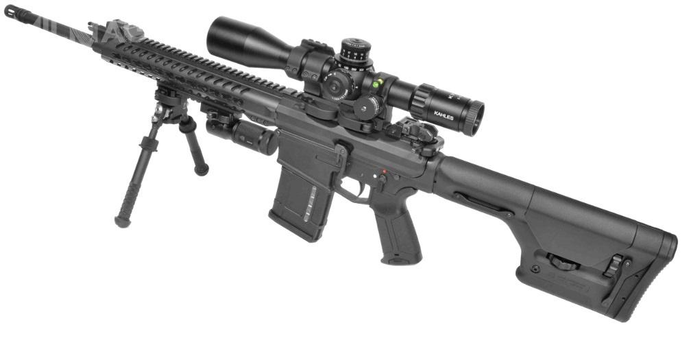 W drugim postępowaniu próbowano zaoferować austriacki model Madritsch Weapon Technology MWT-110A1 SASS. Broń ta nie przeszła wojskowych testów w VTU Slavcin, przede wszystkim żywotności, obejmujących oddanie 10 tys. strzałów / Zdjęcie: MWT