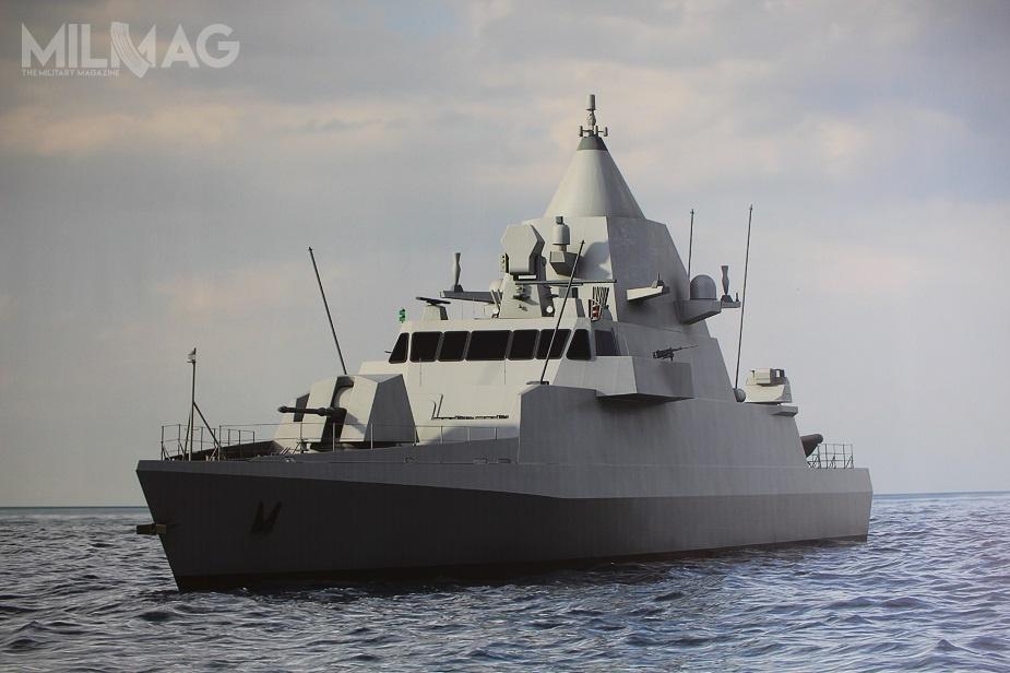 Cięcie blach pod pierwszy z dwóch patrolowców klasy OPV dla Kataru odbyło się 27 lutego 2019, również w stoczni w Muggiano. Obie jednostki będą liczyć 63 m długości, 9,2 m szerokości, rozwijać prędkość do 30 w., a załoga będzie składać się z 38 oficerów i marynarzy / Grafiki: Fincantieri – Cantieri Navali Italiani 