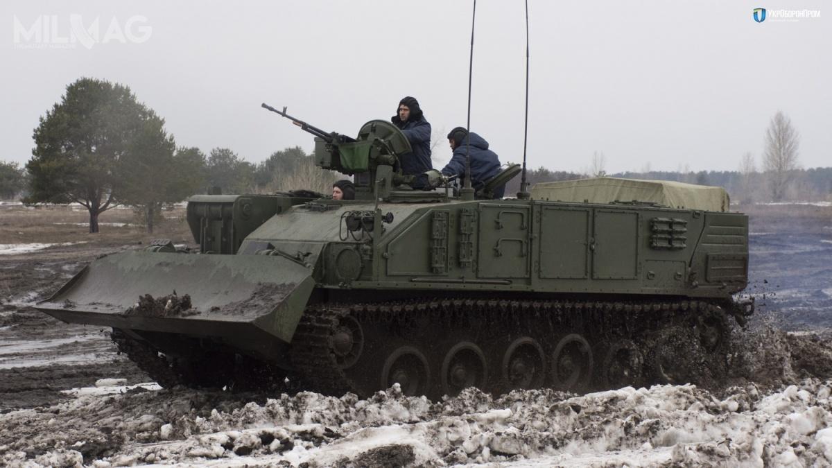 Podwozie dla nowego BREM pochodzi z najnowszego ukraińskiego czołgu T-84 Opłot-M /Zdjęcia: SC UkrOboronProm