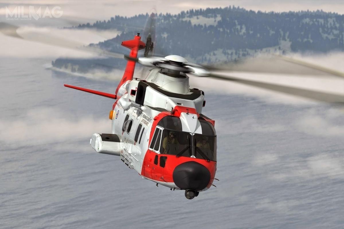 12 lutego 2019 w Gdyni wylądował AW101 w norweskich barwach w związku z weryfikacją oferty złożonej w postępowaniu na dostawę 4 wiropłatów dla MW. Wcześniej, 2 marca 2017 w Świdniku i Warszawie zaprezentowano włoski wariant HH-101A. /Zdjęcie: Leonardo Helicopters