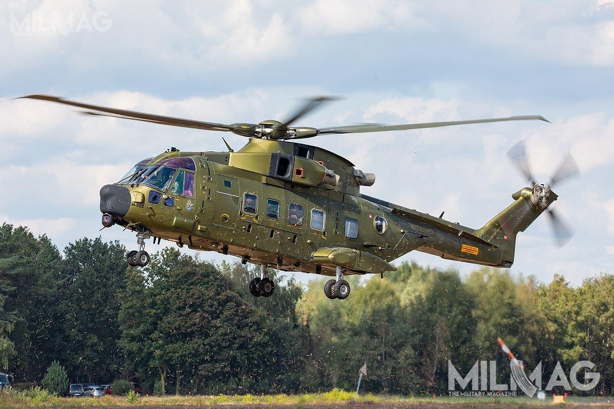 AW101 został opracowany przez brytyjsko-włoskie konsorcjum European Helicopter Industries  (od 2000 AgustaWestland). Wiropłaty są produkowane w zakładach Leonardo w Yeovil w Wielkiej Brytanii i Vergiate we Włoszech. Użytkownikami różnych wariantów AW101 jest 12 państw, dla których wyprodukowano ponad 180 śmigłowców / Zdjęcia: Michał Adamowski