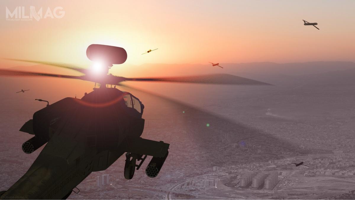 BAE Systems otrzymała kilka zleceń na opracowanie technologii autonomicznych A-Team na potrzeby programów śmigłowcowych nowej generacji amerykańskich wojsk lądowych FVL, a więc śmigłowców rozpoznawczo-uderzeniowych o kr. FARA i wielozadaniowych o kr. FLRAA / Grafika: BAE Systems
