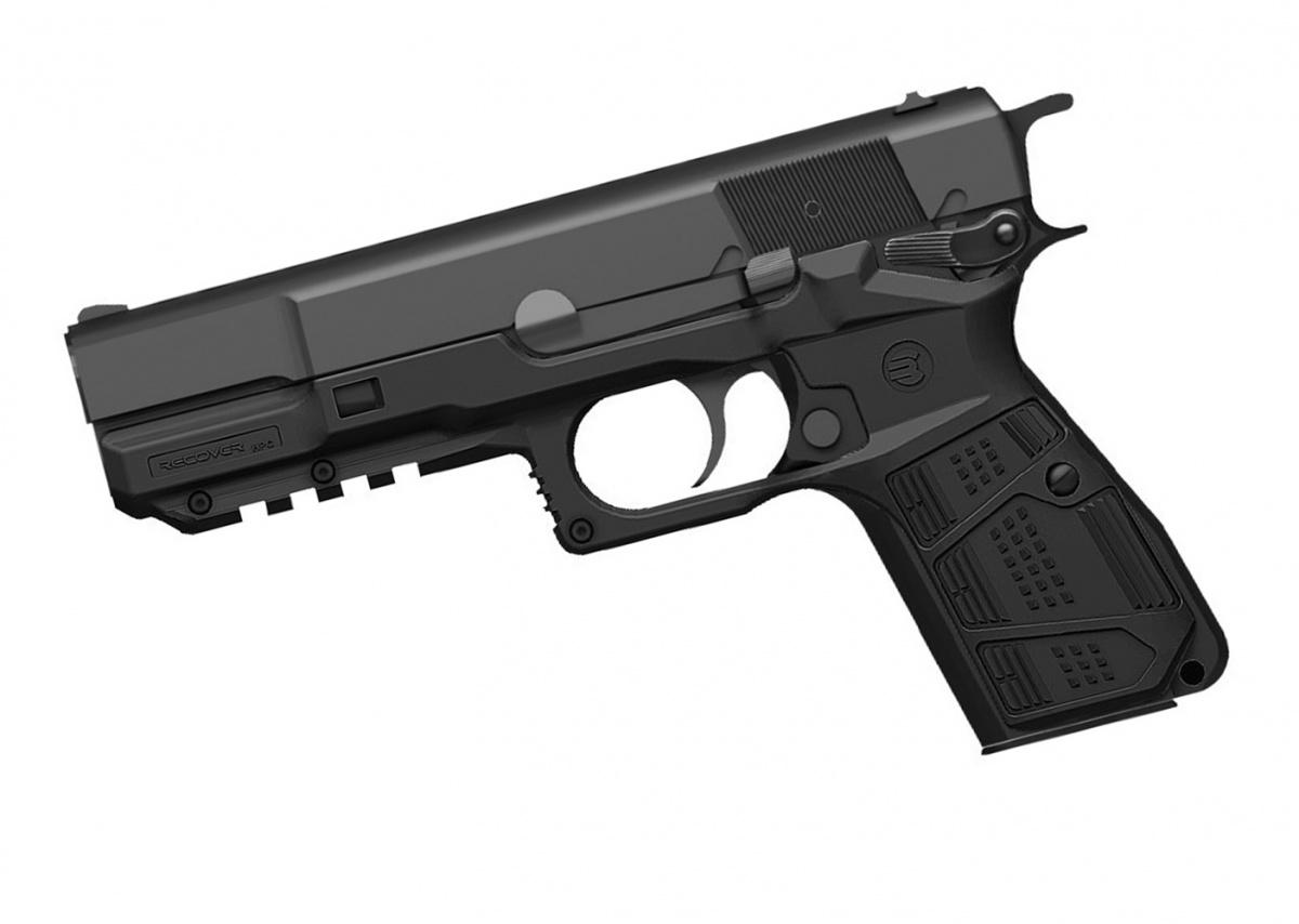 Recover Tactical wytwarza polimerowe nakładki do takich pistoletów jak klony M1911, Glock 17 Gen. 1, a teraz także Browning HP. /Zdjęcie: RT