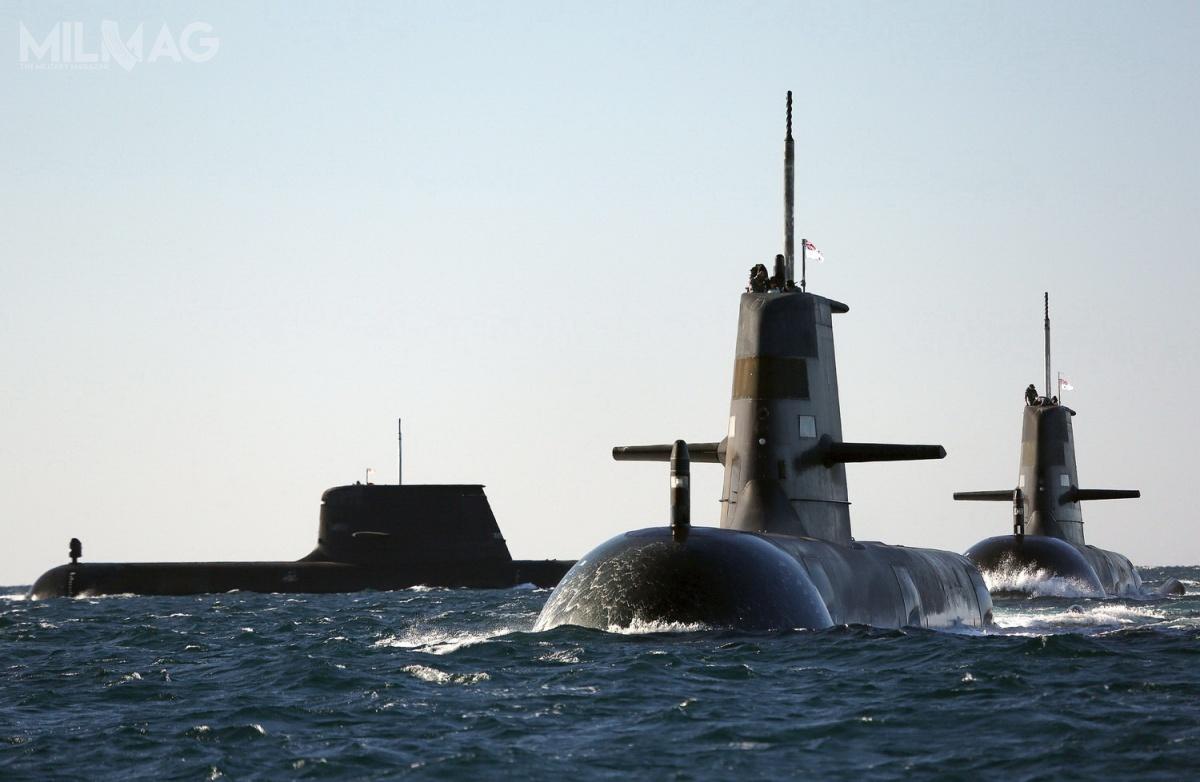 Okręty podwodne typu Collins stanowią trzon floty podwodnej Royal Australian Navy (RAN). Zmodernizowany okrętowy system dowodzenia i nadzoru ma przyczynić się do zwiększenia ich potencjału bojowego. /Zdjęcie: Saab
