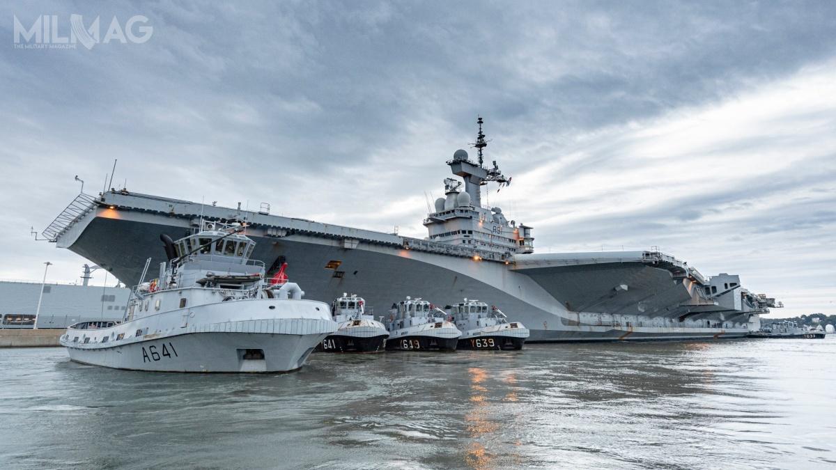  FS Charles de Gaulle (R 91) od 21 stycznia 2020 realizuje misję bojowo-szkoleniową o kryptonimie Foch