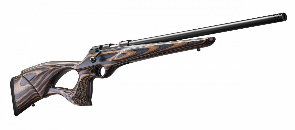 Karabinek bocznego zapłonu CZ 457 LRP (Long Range Precision) charakteryzujący się łożem z szeroką możliwością regulacji / Zdjęcia: Ceska Zbrojovka