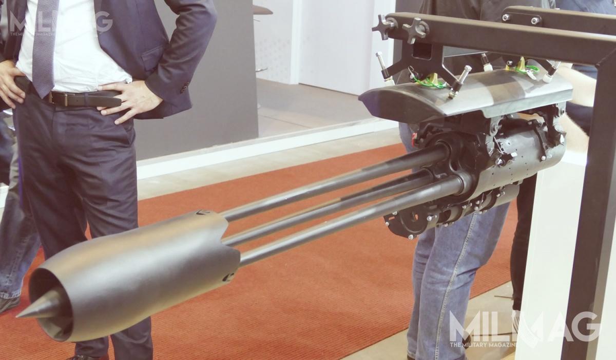 Dillon Aero zaoferował norweskim siłom zbrojnym napędowy wielolufowy 12,7-mm wielkokalibrowy karabin maszynowy 503D. Badania broni mają zakończyć się w 2019 / Zdjęcie: Remigiusz Wilk