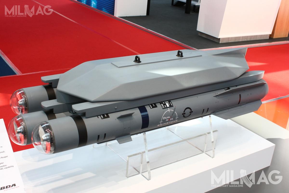 The airplane can attack surface targets with the Brimstone missiles. These missiles are specially adapted to be carried by fast fighter planes /Photos: Jakub Link-Lenczowski