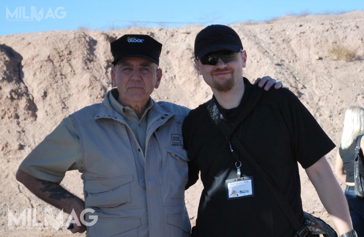 Jako ambasador marki Glock, Gunny był od lat obecny na targach SHOT Show, gdzie kilka razy rozmawiał z przedstawicielami Militarnego Magazynu MILMAG / Zdjęcia: Remigiusz Wilk