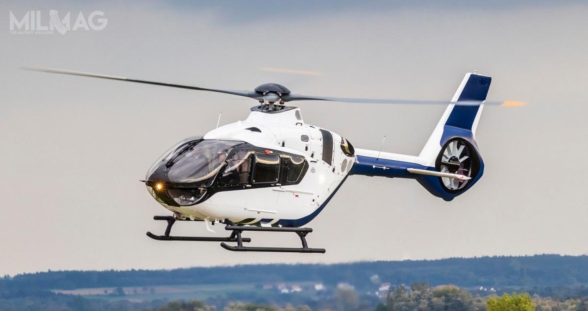 3-tonowy dwusilnikowy H135 może przetransportować do 7 pasażerów / Zdjęcia: Airbus Helicopters