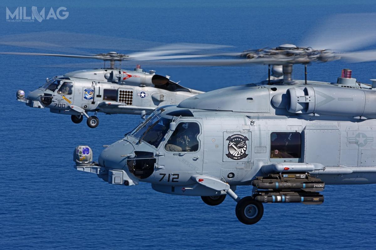 MH-60R Seahawk został opracowany przede wszystkim do zwalczania okrętów podwodnych (ZOP), ale dodatkowo może realizować zadania transportowe, wsparcia ogniowego, operacje poszukiwawczo-ratownicze (SAR) i łączności / Zdjęcie: US Navy