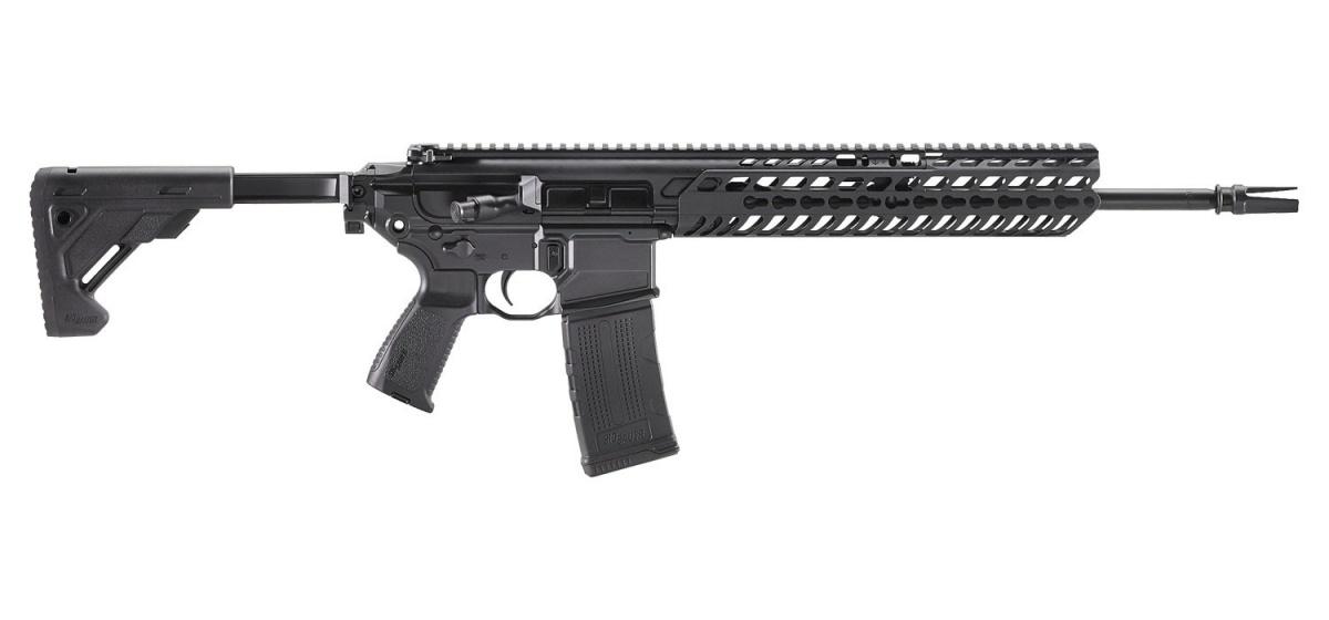 Przy użyciu odpowiedniej przejściówki komory zamkowe wraz z lufą i łożem karabinka MCX mogą być używane z komorami spustowymi standardu AR-15/M16.