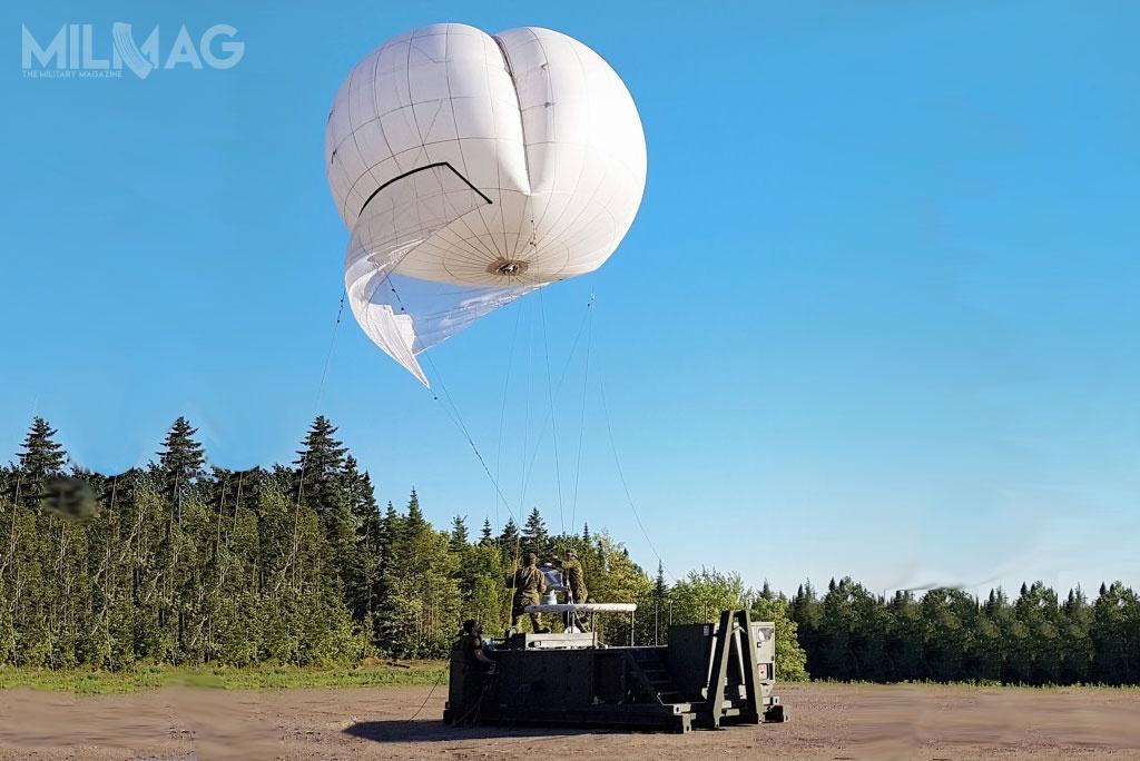 Sercem każdego z zestawów systemu Persistent Surveillance System (PSA) jest bezzałogowy aerostat