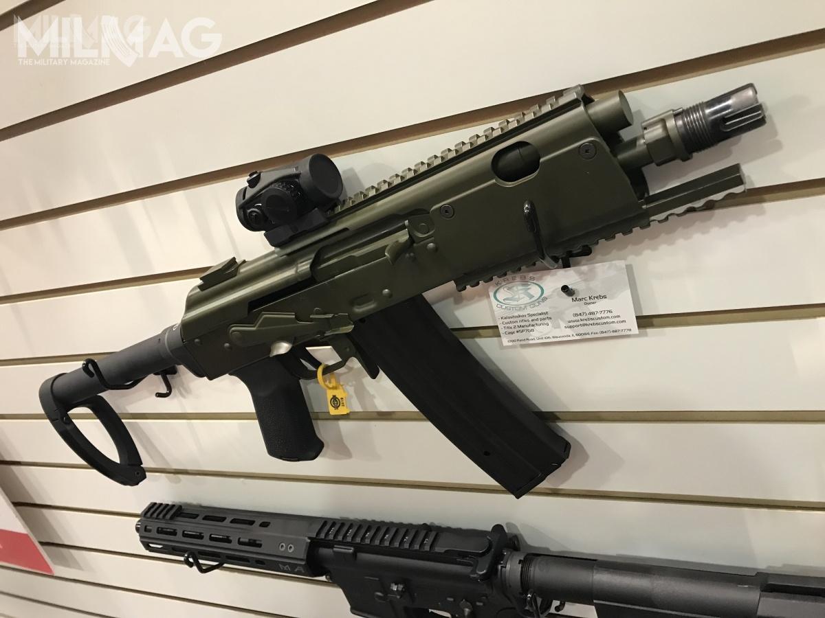 Krebs Custom zaprezentował podczas SHOT Show 2019 prototypowy karabinek AK-9 do rzadko spotykanej rosyjskiej amunicji 9 mm x 39.
