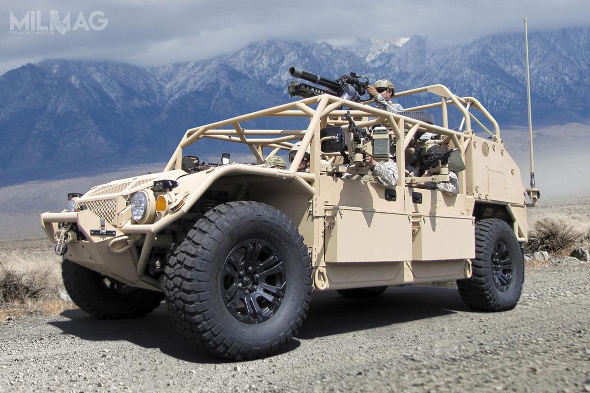 Pojazdy typu DO-TS Flyer, zaoferowane przez konsorcjum Oshkosh-Flyer, trafiły wcześniej na wyposażenie US SOCOM jako M1297 A-GMV 1.1 / Zdjęcie: Departament Obrony USA