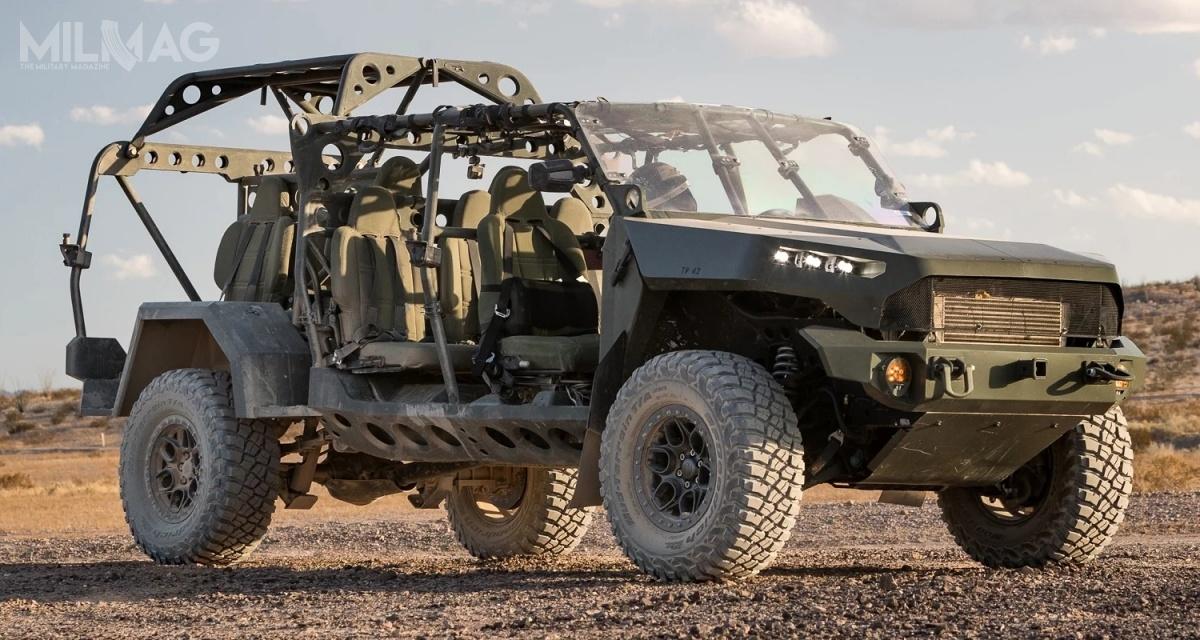 GM Defense opracowało pojazd na potrzeby programu ISV w oparciu o podwozie cywilnego pickupa typu Chevrolet Colorado ZR2 / Zdjęcie: GM Defense