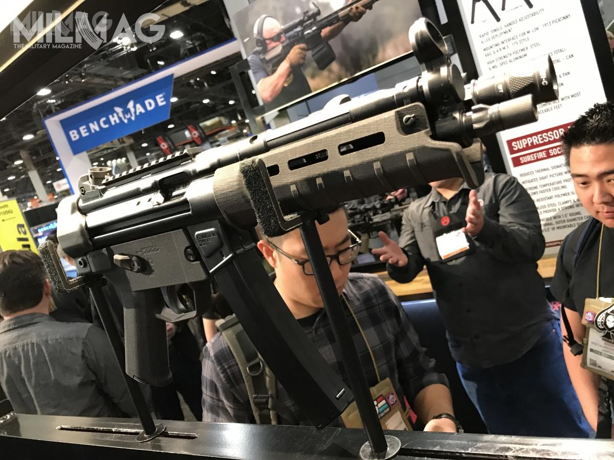 Magpul wprowadza na rynek polimerowe łoża i komory spustowe do H&K MP5. Te pierwsze pokryto otworami montażowymi M-LOK