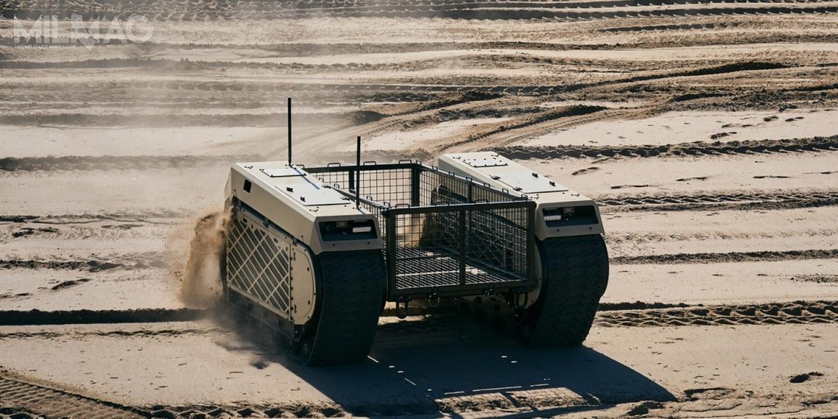 Estońska spółka Milrem Robotics porozumiała się z australijskąXTEK w sprawie oferowania platform robotycznych na potrzeby sił zbrojnych na rynkach australijskim i nowozelandzkim. Podstawową ofertą będzie flagowy produkt estońskiego przedsiębiorstwa, czyli samobieżna platforma transportowa THeMIS. / Zdjęcie: Milrem Robotics