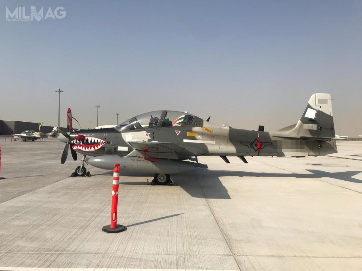 Jeden z pierwszych samolotów uderzeniowych Super Tucano, które dotarły na Filipiny 19 września. Według pierwotnych planów samoloty miały zostać odebrane na początku br. Ich transfer pokrzyżował jednak wybuch pandemii koronawirusa / Zdjęcie: MO Filipin