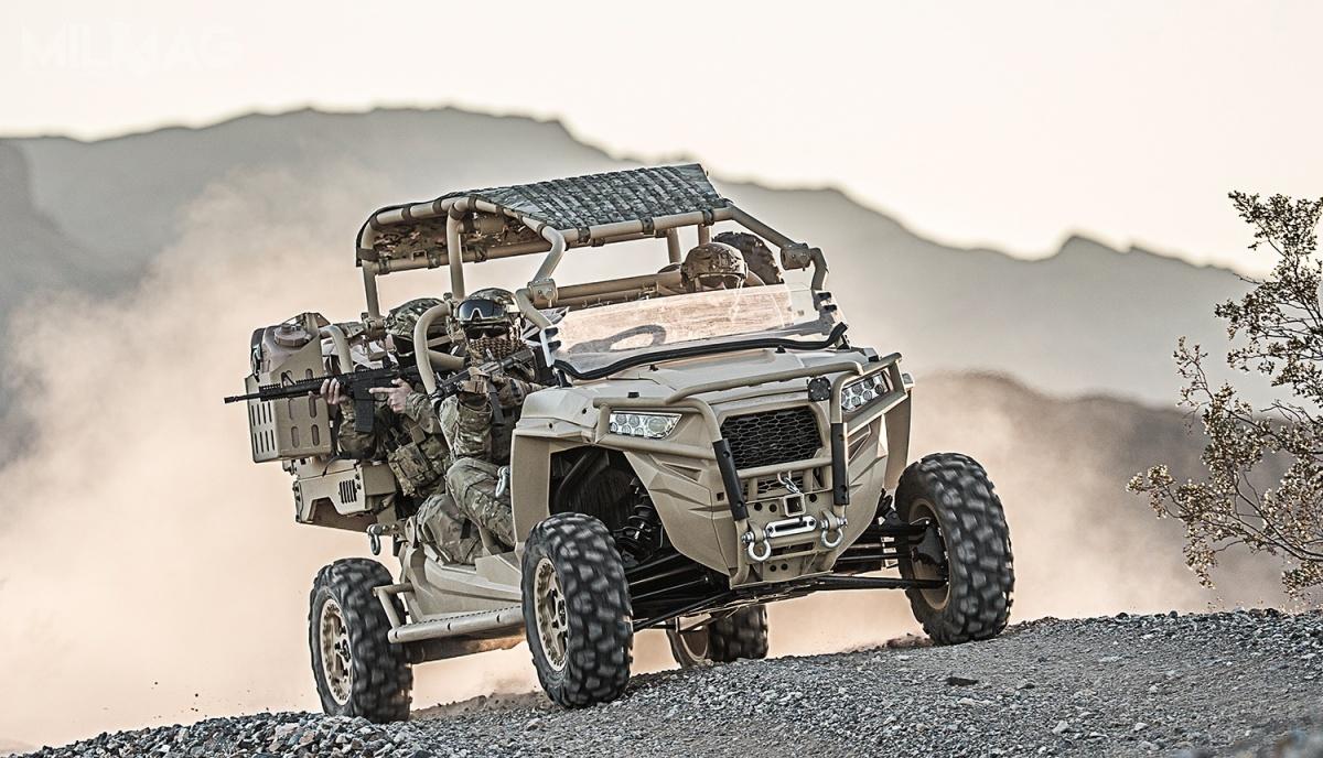 MRZR Alpha jest jedenastym modelem opracowanym zgodnie z wymogami USSOCOM w ciągu ostatnich dwunastu lat. Wejdzie na wyposażenie jako Lightweight Tactical All Terrain Vehicle (LTATV). Pod akronimem kryją się pojazdy różnego typu wykorzystywane przez USSOCOM / Zdjęcie: Polaris