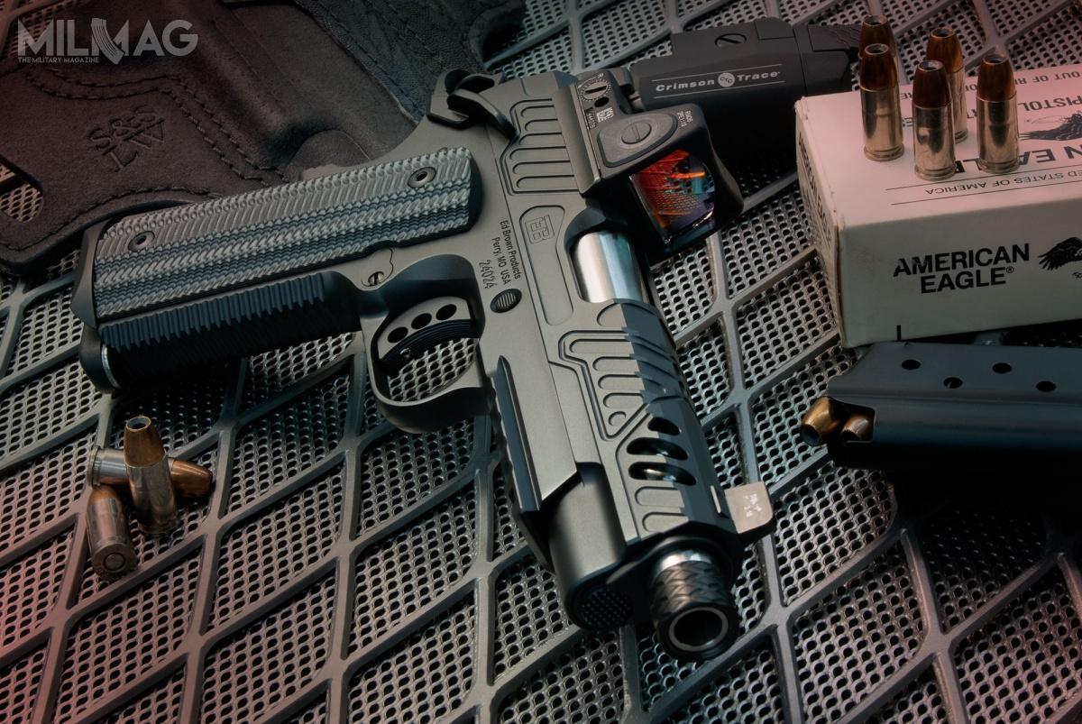 Przedsiębiorstwa Ed Brown Products i Zev Technologies stworzyły wspólnie model The Orion. Wysokiej jakości nowoczesny M1911 do amunicji 9 mm x 19.