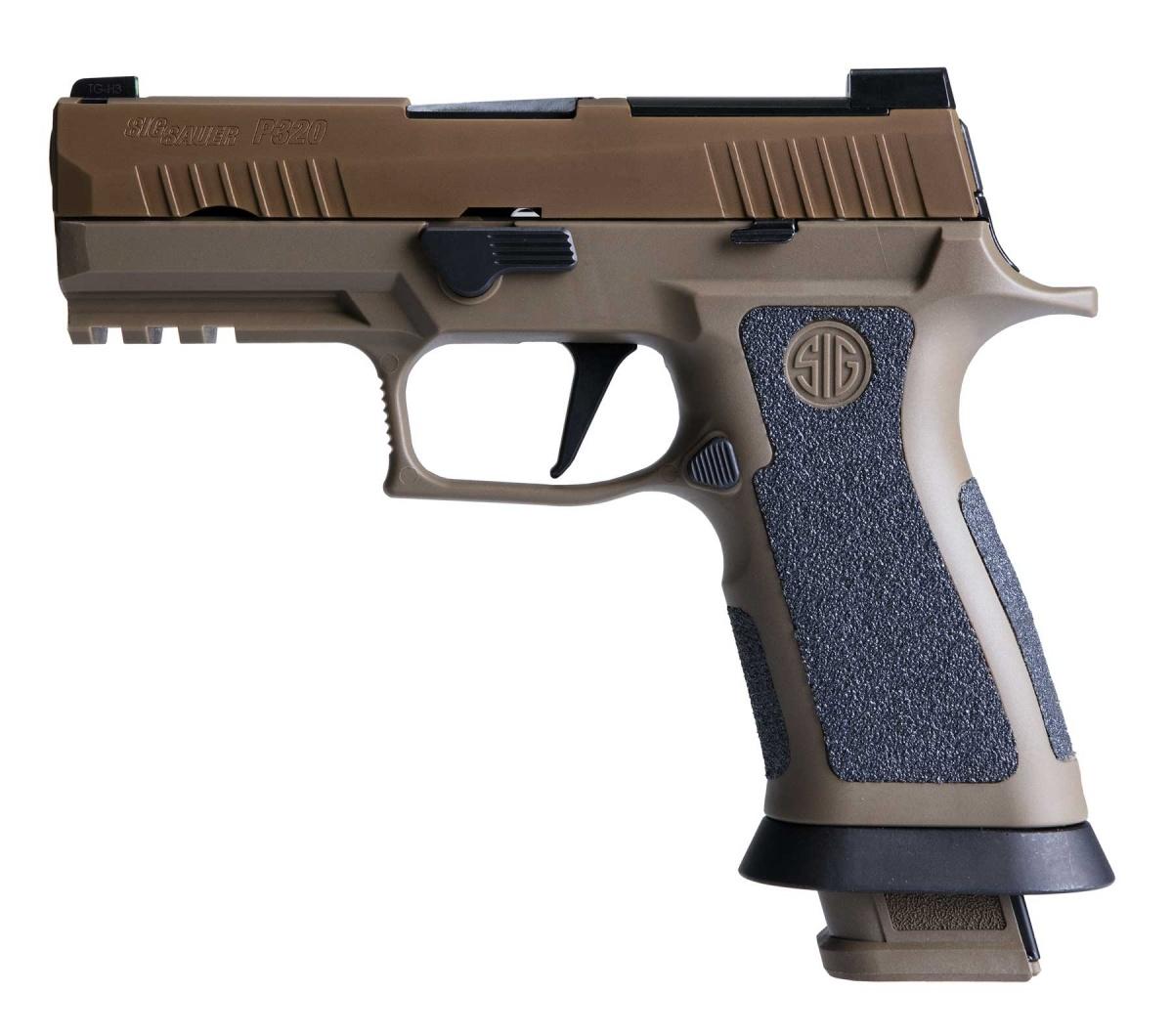 Duńczycy podpisali umowę na dostawy ponad 7 tys. pistoletów SIG Sauer P320 X-Carry, które mają zastąpić używane od 1949 modele SIG P210 (m/49) / Zdjęcie: SIG Sauer