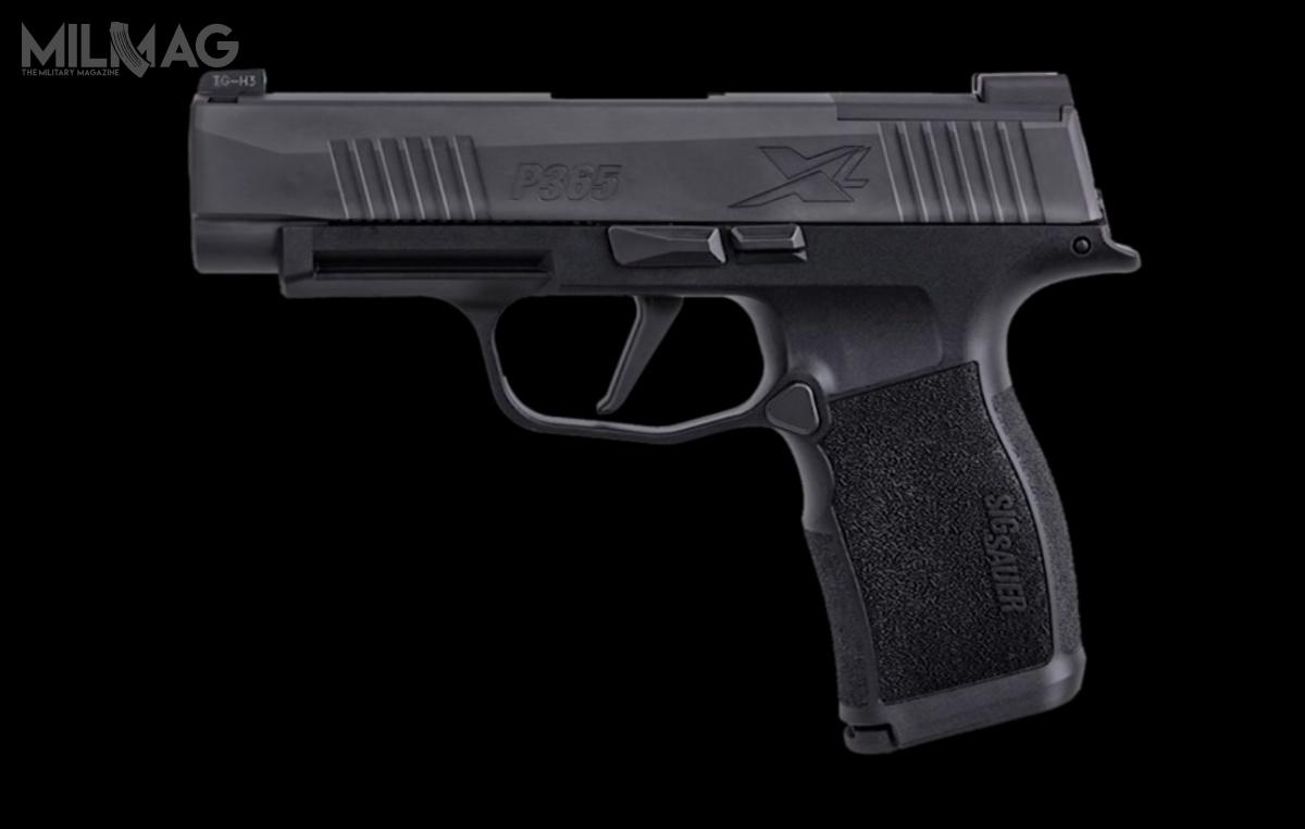 SIG Sauer wprowadzi do oferty powiększoną wersję modelu P365 - P365XL. Pistolet ma trafić do sklepów czerwcu 2019. /Zdjęcie: SIG Sauer