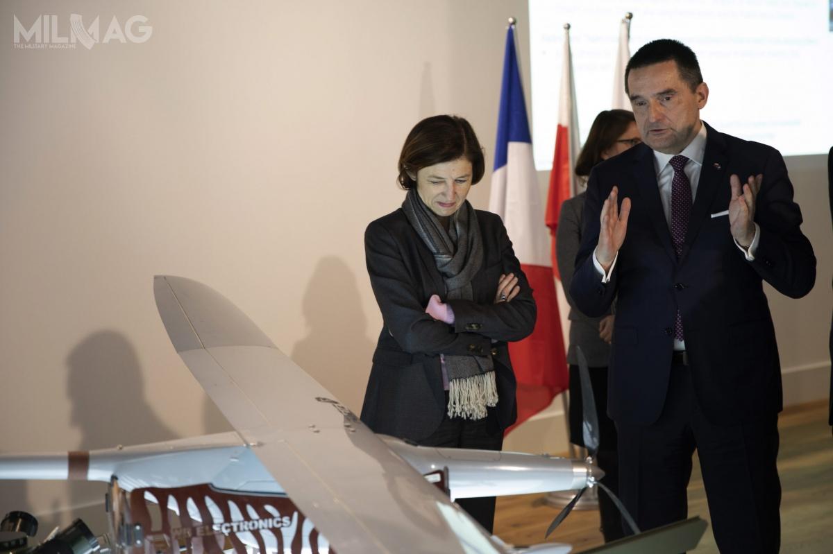 Florence Parly przebywał w Polsce w ramach oficjalnej dwudniowej wizyty prezydenta Republiki Francuskiej Emmanuela Macrona / Zdjęcie: Grupa WB