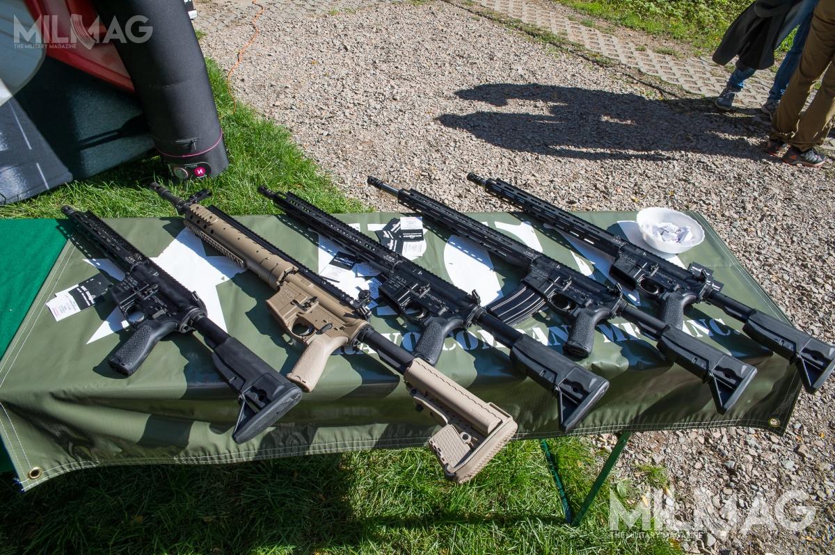 Sklep Strefa Celu zaprezestował w niedzielę linię karabinków MCMR amerykańskiego przedsiębiorstwa BCM, szczególną uwagę zwracał jednak model Mk12 Mod0-A5 w charakterystycznym ziemnym kolorze.