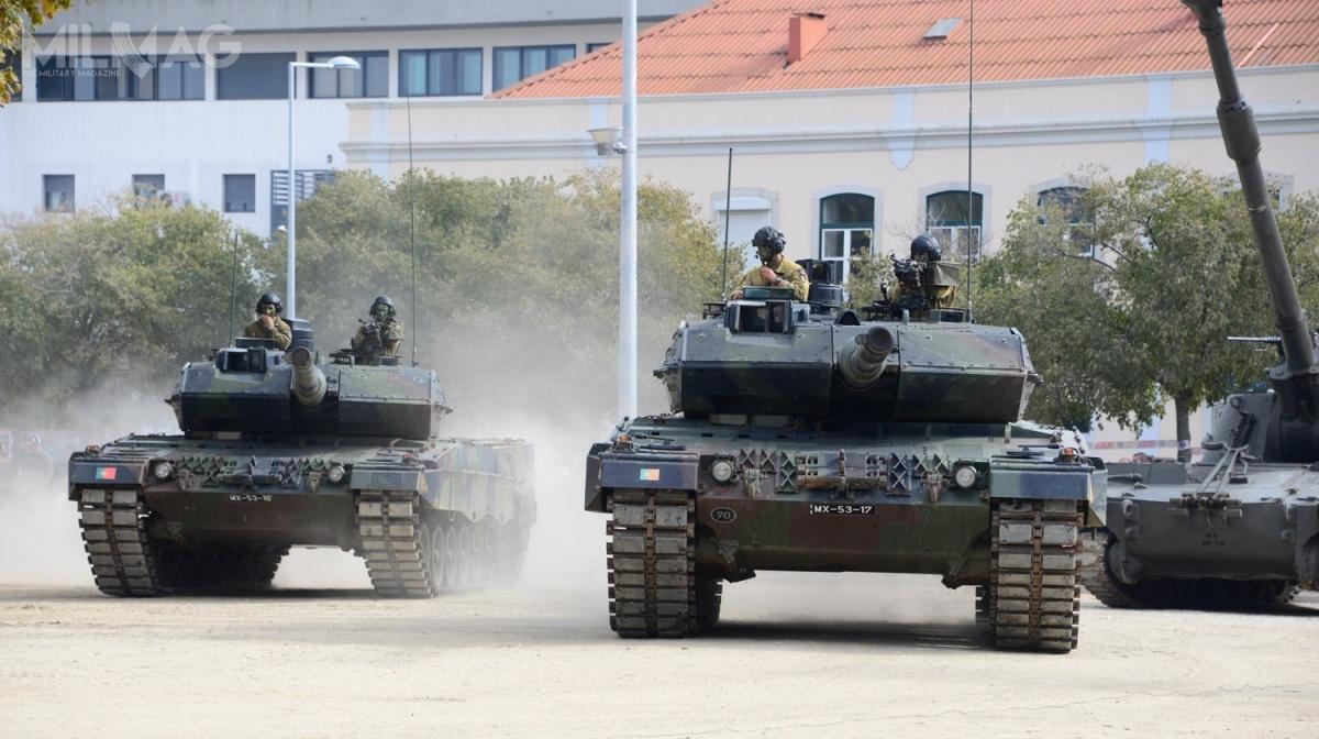 Portugalskie wojska lądowe wykorzystują czołgi Leopard 2A6 od dekady. Odkupione od Holandii pojazdy zastąpiły w linii M60A3 TTS / Zdjęcie: Exército Português