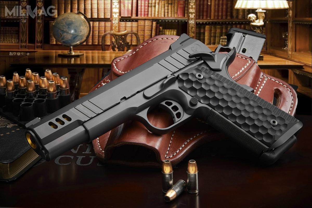 The President to konstrukcja zasilana amunicją 9 mm x 19 lub .45 ACP. Na specjalne zamówienie dostępny jest jeszcze do dwóch nabojów - 10 mm Auto i .38 Super.