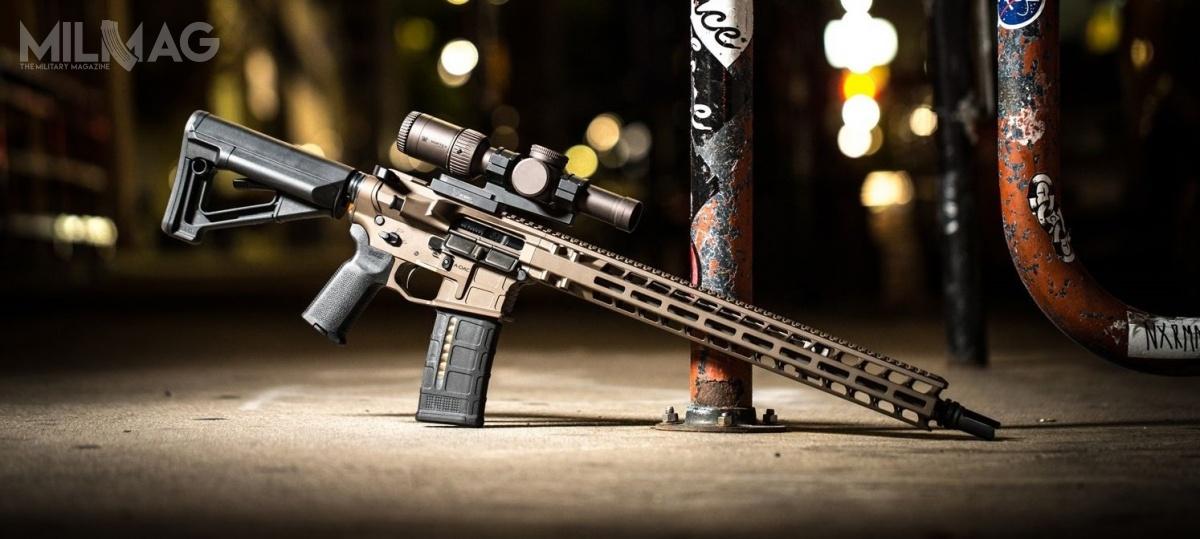Radian Model 1 to klon AR-15 działający na zasadzie wykorzystania energii gazów odprowadzanych przez boczny otwór w lufie. W zależności od konfiguracji karabinek kompletowany jest z kolbami Magpul MOE, Magpul STR, BCM Gunfighter Mod 0, lub stabilizatorem przedramienia Shockwave Technologies Blade