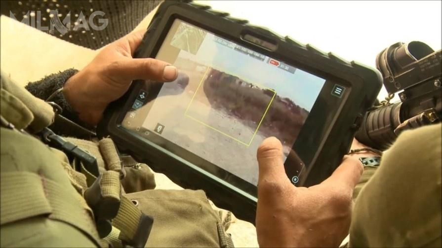 Bezzałogowiec jest sterowany przy pomocą odpornego na uszkodzenia tabletu dzięki dwukierunkowemu łączu danych / Zdjęcia: Rafael Advanced Defense Systems