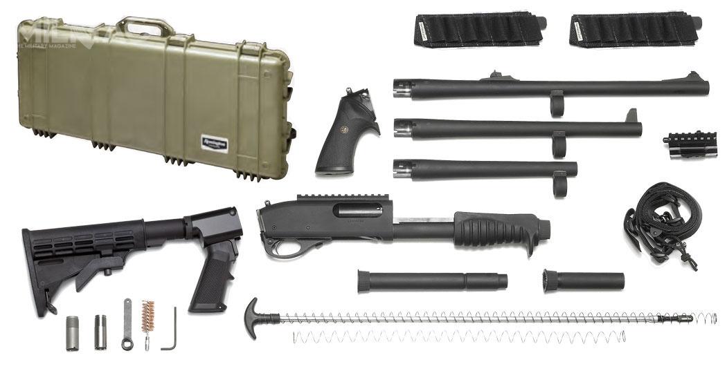 Warszawska spółka UMO dostarczy do Jednostki Wojskowej GROM partię kompletów modułowych strzelb gładkolufowych kalibru 12 Remington 870 MCS / Zdjęcia: Remington