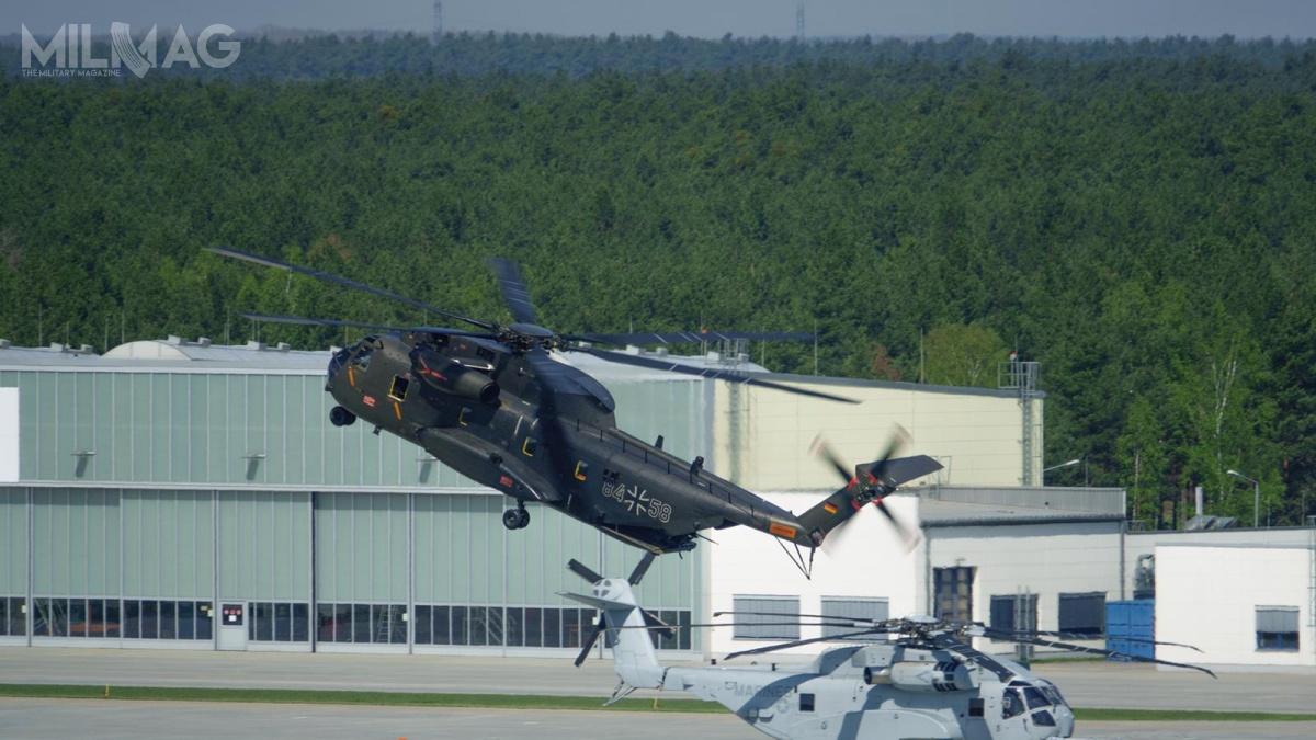 Spółka-córka Rheinmetall Aviation Services, która zajmie się konserwacją niemieckich CH-53GA/GE/GS Stallion, będzie również odpowiadać za utrzymanie śmigłowców CH-53G King Stallion, jeśli te zostaną wybrane w programie STH (Schwere Transporthubschrauber) / Zdjęcie: Rheinmetall
