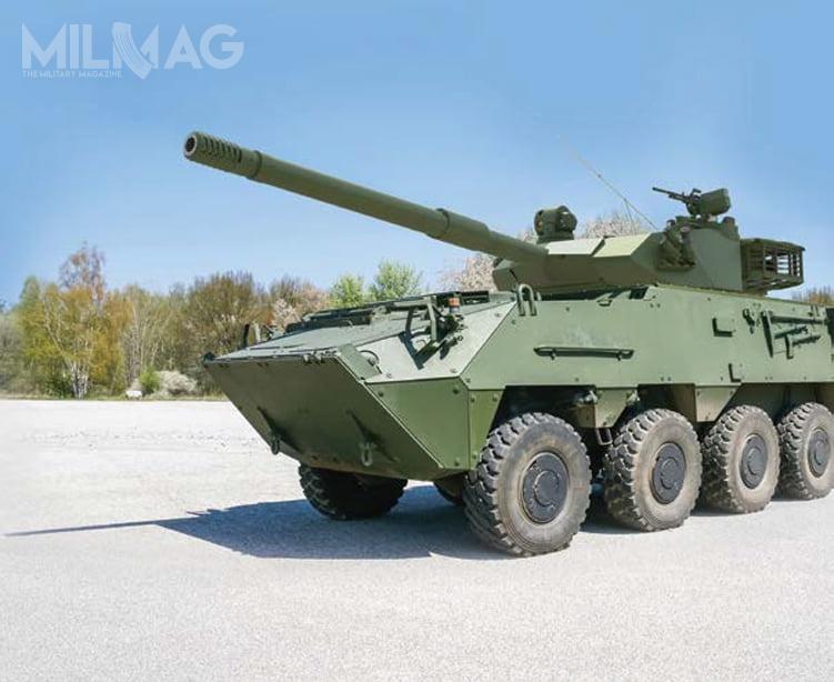 oraz kołowym Czechoslovak Group Pandur II 8x8 – prawdopodobnie dla wojsk lądowych Filipin. / Zdjęcia: Elbit Systems