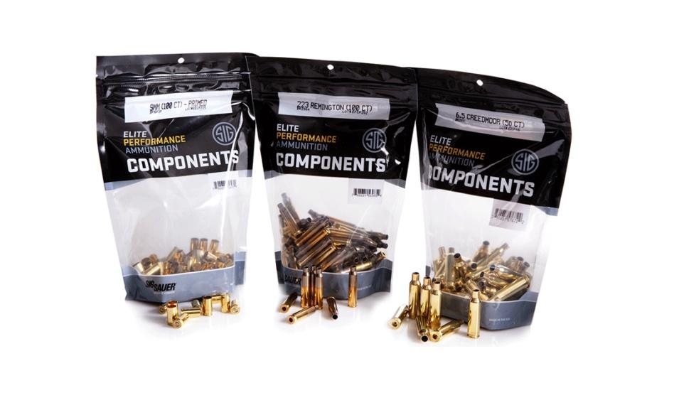 Łuski z oferty SIG Sauer Performance Ammunition mogą być podstawą szerokiej gamy nabojów, a do oferty wkrótce mają dołączyć kolejne pozycje. /Zdjęcia: SIG Sauer
