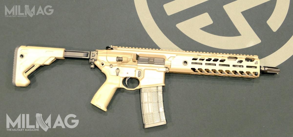 US Army zamówiło broń strzelecką produkowaną przez amerykańską spółkę SIG Sauer: pistolety samopowtarzalne SP2022, pistolety maszynowe MPX, karabinki MCX i karabiny wyborowe SIG716G2 DMR / Zdjęcia: Remigiusz Wilk