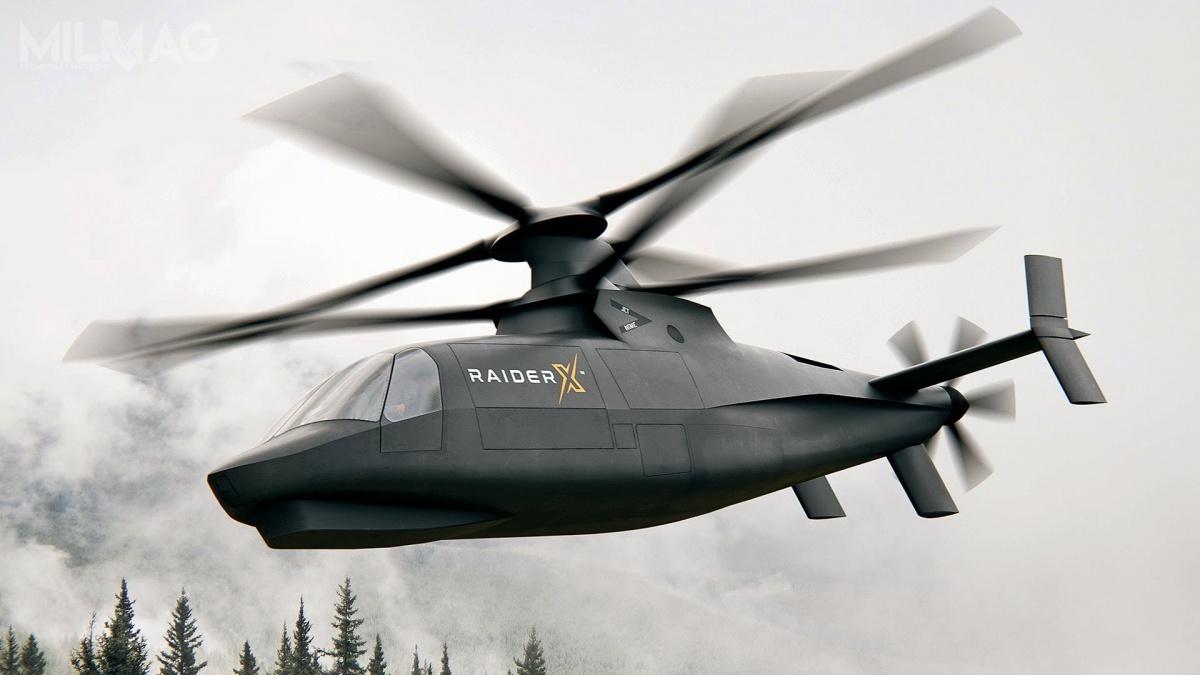 6-tonowy Sikorsky Raider X ma być o 27% większy i bardziej zaawansowany od 5-tonego demonstratora technologii S-97 Raider oblatanego 22 maja 2015 / Grafika: Lockheed Martin