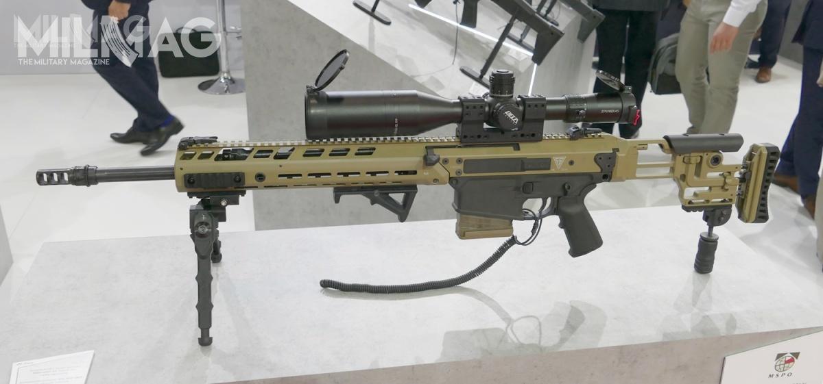 Inspektorat Uzbrojenia MON negocjuje z Fabryką Broni Łucznik-Radom dostawy 7,62-mm samopowtarzalnych karabinów wyborowych MSBS-7,62N. Na zdjęciu najnowsza odmiana tej konstrukcji z lufą 508-mm z serii prototypowej pokazana na targach MSPO we wrześniu 2019. Nowa broń ma zastąpić radzieckie SWD używane w Wojsku Polskim