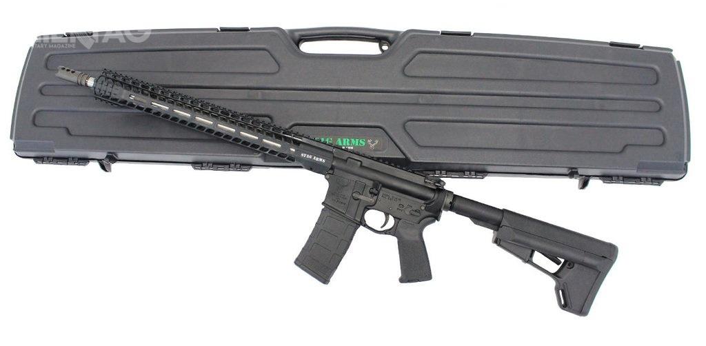 Stag Arms wprowadził do oferty karabinek samopowtarzalny Stag15 3Gun Elite. To odmiana stworzona z myślą o strzelcach dynamicznych / Zdjęcia: Stag Arms