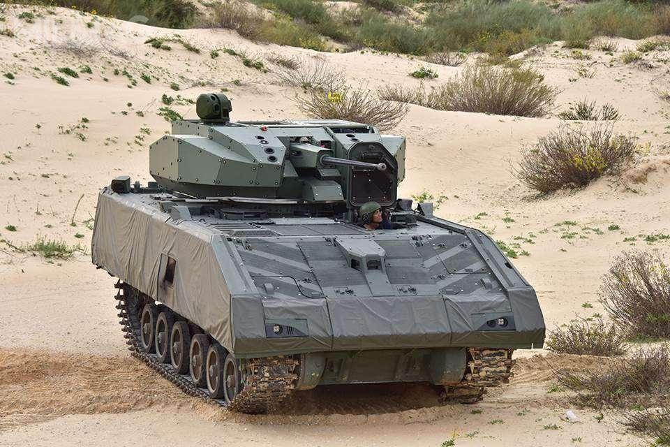 Next Generation Armoured Fighting Vehicle z nową, bezzałogową wieżą Rafael Advanced Defense Systems Samson 30 Mk.II / Zdjęcie: Ministerstwo Obrony Singapuru via Mike Yeo
