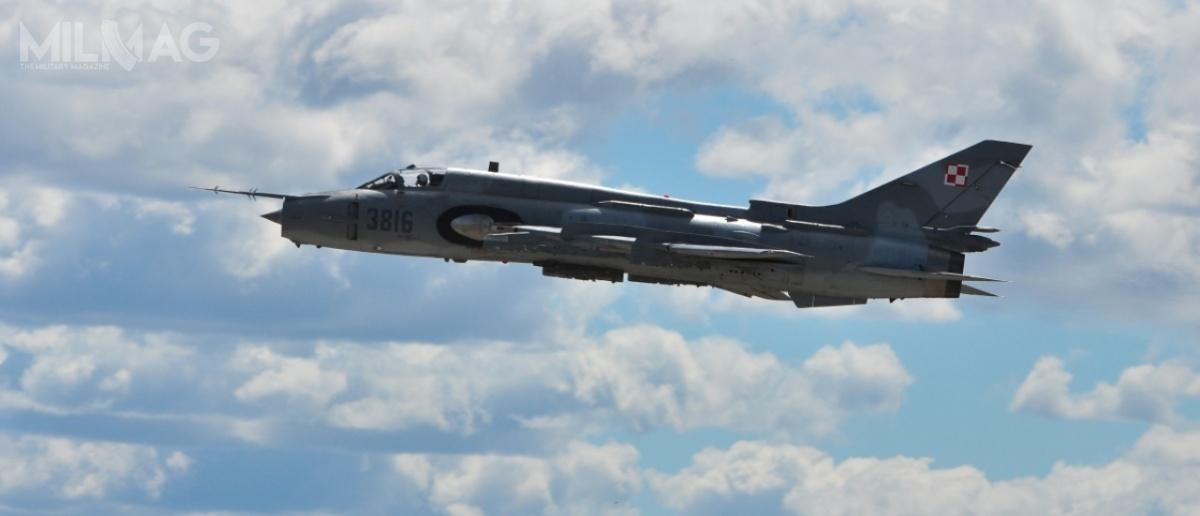 W 21. Bazie Lotnictwa Taktycznego w Świdniku służy 18 samolotów Su-22, w tym 12 jednomiejscowych Su-22M4 i 6 dwumiejscowych Su-22UM3K / Zdjęcie: 21. Baza Lotnictwa Taktycznego