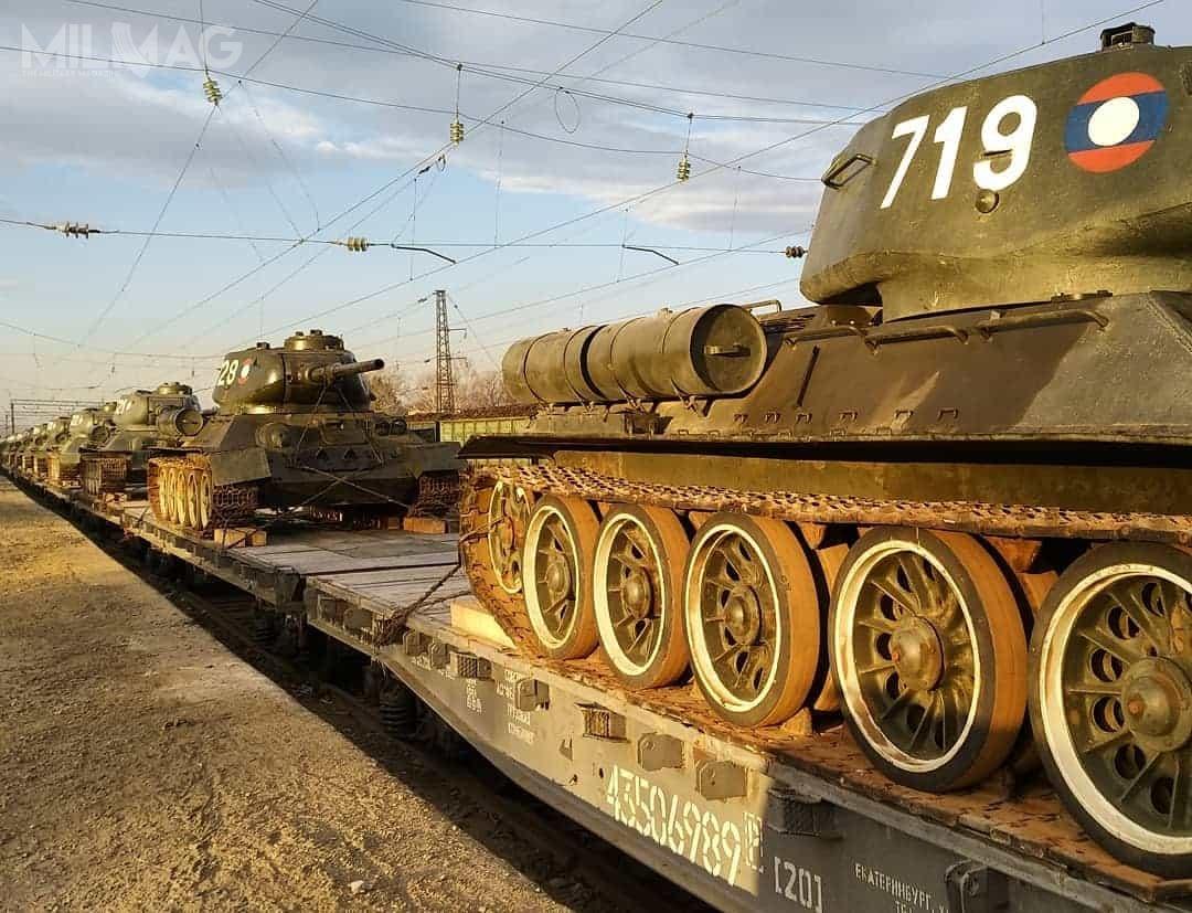 Wyprodukowano ponad 80 tysięcy czołgów T-34, w wersjach z armatami 76,2 mm i 85 mm oraz innymi modyfikacjami, z których około 44,9 tys. został zniszczonych podczas konfliktów zbrojnych / Zdjęcie: Andriej Karmadanow
