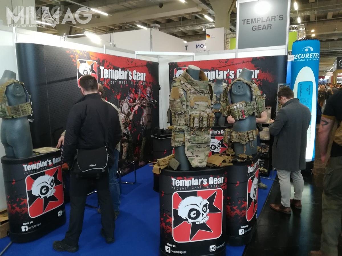 Właściciele Templars Gear pochwalili się w Norymberdze, że dostarczyli partię sprzętu żołnierzom Legii Cudzoziemskiej. Producent planuje także budowę własnego zakładu wytwórczego w kraju /Zdjęcia: Joachim Raźny