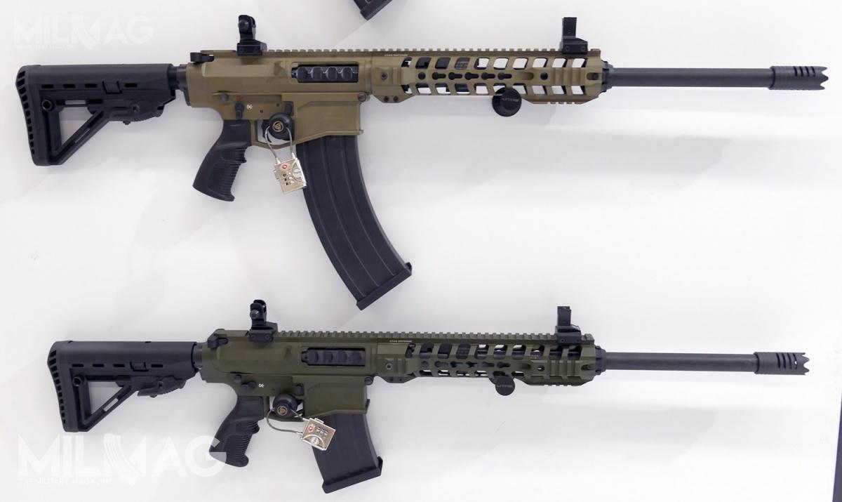 Strzelba samopowtarzalna XTR-12 kalibru 12 to model zaprojektowany na wzór konstrukcji systemu AR. Broń przeznaczona jest dla służb, ale też sportowców. Manipulatory XTR-12 są rozmieszczone identyczne, jak w amerykańskim karabinku AR-15 / Zdjęcia: Remigiusz Wilk