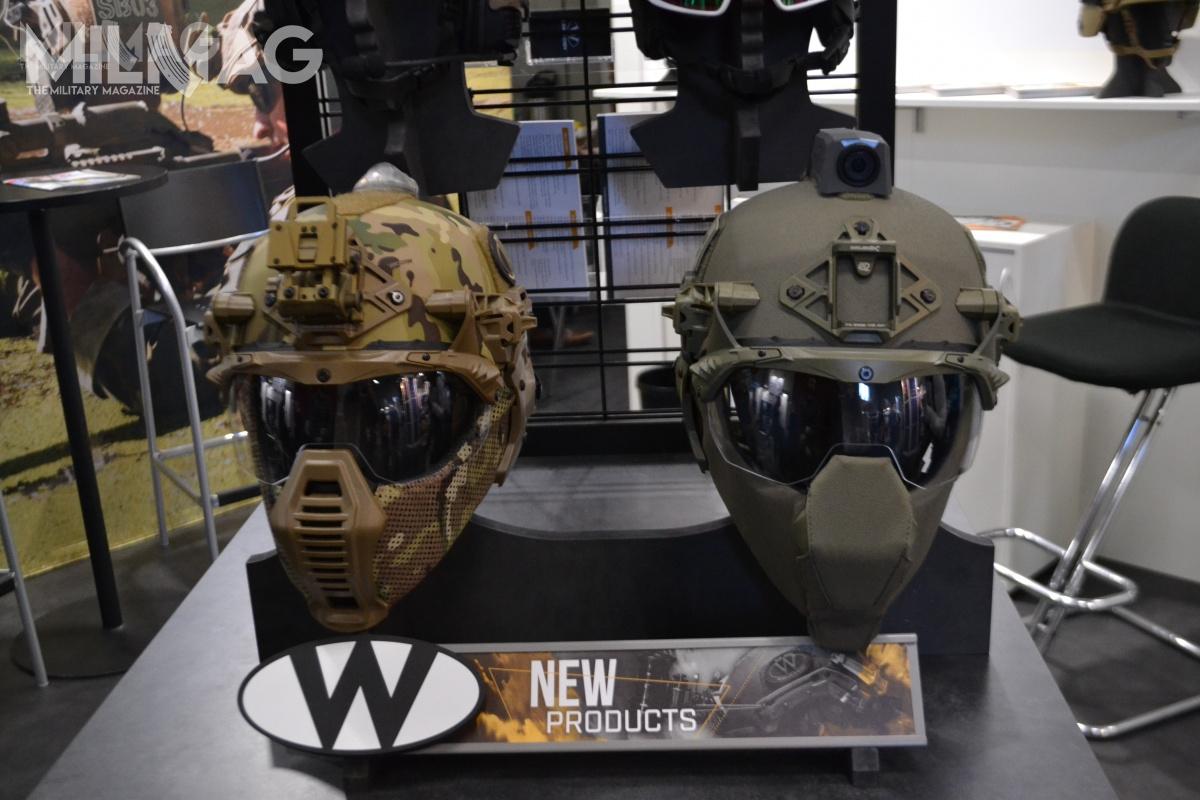 Team Wendy zaprezentowało na ET2019 dwa warianty pełnej ochrony głowy pod nazwą Exfil.