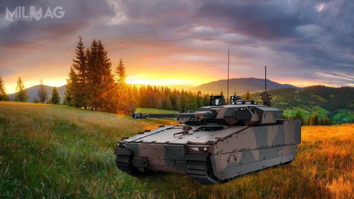 Koninklijke Landmacht dysponują 149 bwp CV9035NL (z czego 92 znajdują się w jednostkach operacyjnych), a kolejne 44 zostały odsprzedane Estonii w 2014 / Grafika: BAE Systems